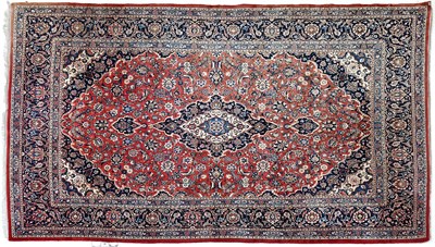 Lot 740 - Kashan Carpet Central Iran, circa 1940 The...