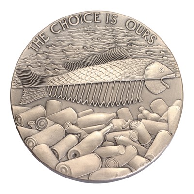 Lot 53 - Royal Mint, 'The Choice is Ours' Silver Medal,...