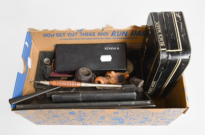 Lot 129 - Miscellaneous Including: Meerschaum pipe, cut...