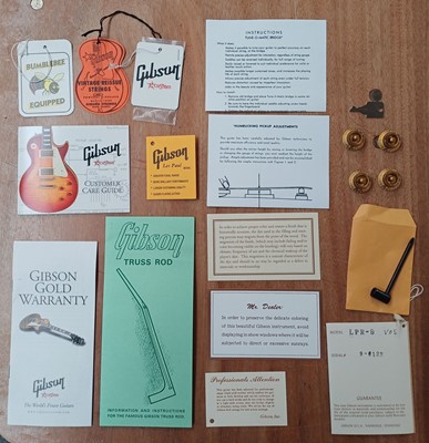 Lot 118 - Gibson Les Paul Custom Shop Guitar LPR-9