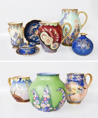 Lot 13 - A Carltonware "Handcraft" Pottery Vase,...