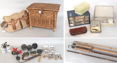 Lot 108 - An Assortment of Fishing Items