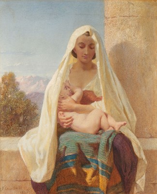 Lot 1005 - Frederick Goodall RA (1822-1904) Mother and...