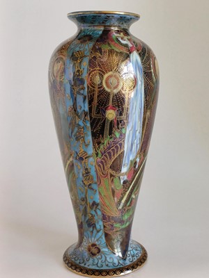 Lot 125 - A Pair of Wedgwood Fairyland Lustre Candlemas...