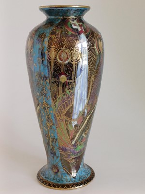 Lot 125 - A Pair of Wedgwood Fairyland Lustre Candlemas...