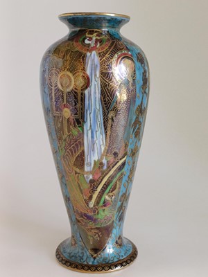 Lot 125 - A Pair of Wedgwood Fairyland Lustre Candlemas...