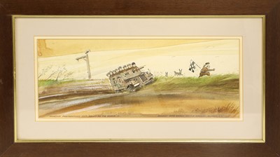 Lot 221 - Marcus Page 'Invasion Preparations 1944 "Drawn...