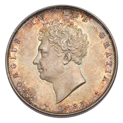 Lot George IV, Halfcrown 1825, (Bull 2371, ESC 642,...