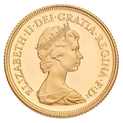 Lot 257 - Elizabeth II, Proof Sovereign 1980;...