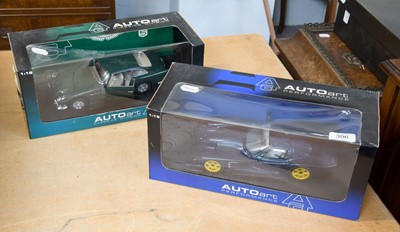 Lot 396 - Autoart 1:18 Scale Models - Aston Martin DB5...