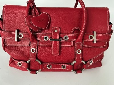 Lot 1009 - Luella Giselle Red Leather Bag with...