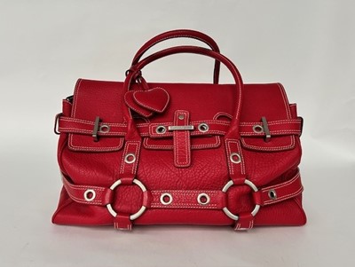 Lot 1009 - Luella Giselle Red Leather Bag with...