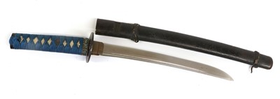 Lot 250 - A Shin-Shinto Japanese Tanto, the 29cm single...