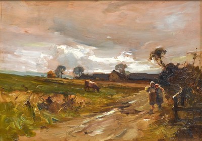 Lot 562 - William Miller Frazer RSW (1864-1961) Country...