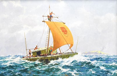 Lot 563 - William Miller Frazer RSW (1864-1961) Kon-Tiki...