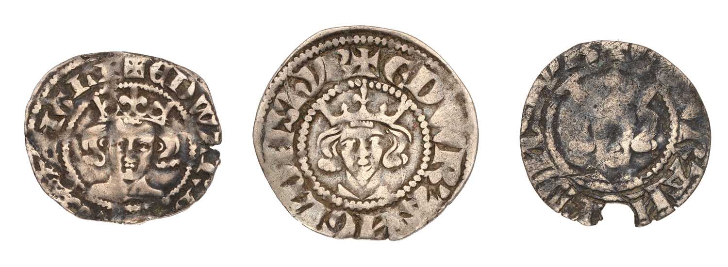 Lot 22 - 2x Edward I, Pennies, comprising; penny,...