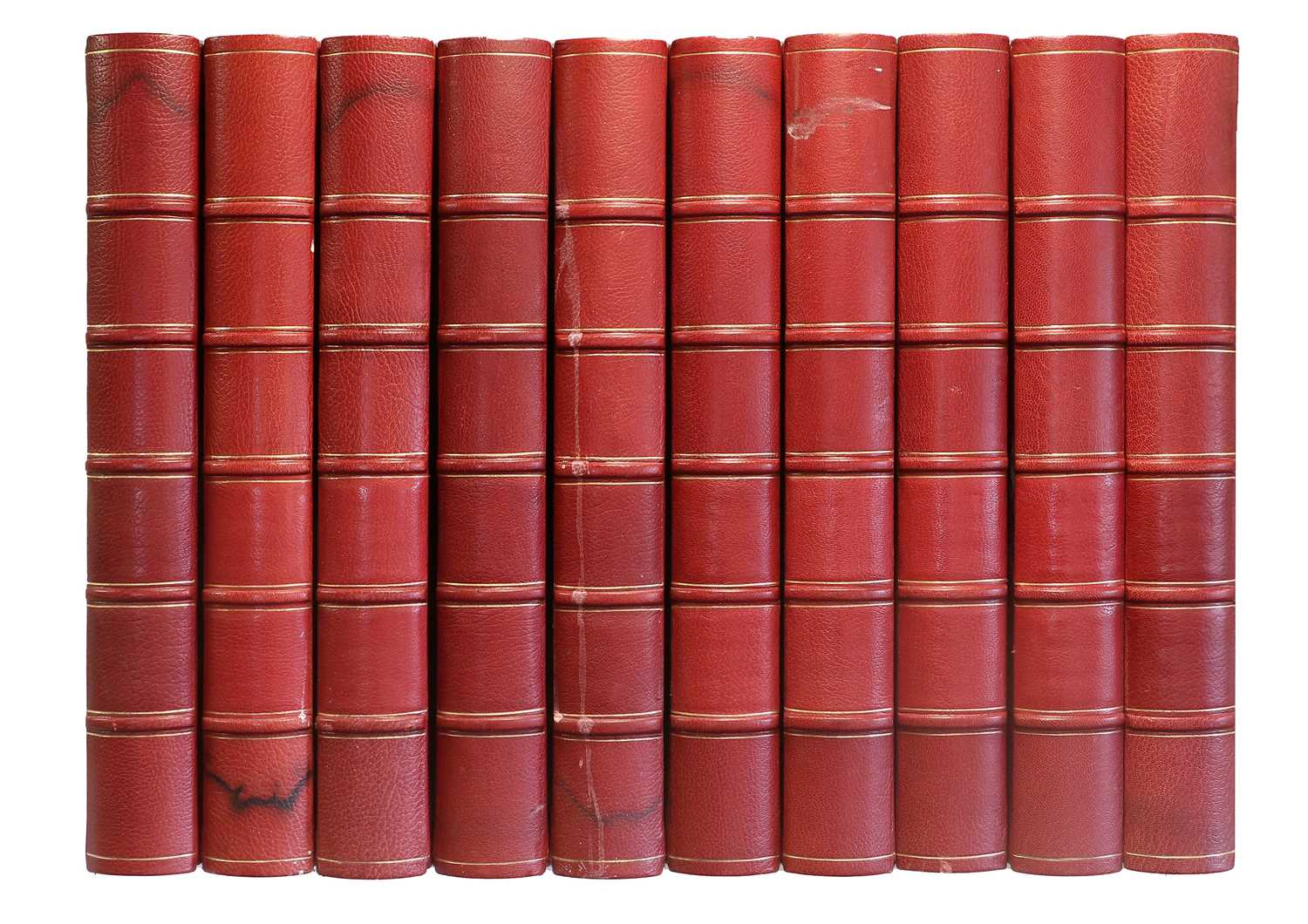 Lot 83 - Solander Boxes. Ten large solander boxes,