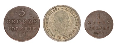 Lot 163 - Poland, 2 Złote 1821, obv. bust of Alexander I...