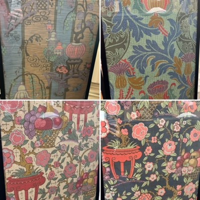 Lot 2127 - Art Deco Printed Wallpaper Designs comprising...