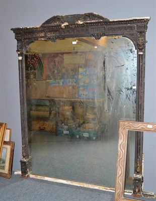 Lot 825 - A large mirror