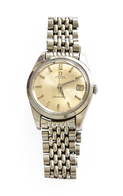 Lot 200 - A stainless steel Omega Automatic Seamaster