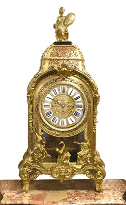 Lot A Louis XV Style "Boulle" Chiming Bracket...