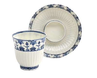 Lot A St Cloud Porcelain Beaker on Trembleuse...