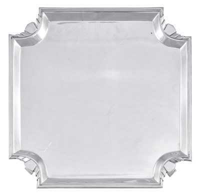 Lot An Edward VIII Silver Salver