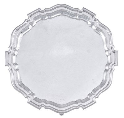 Lot 92 - A George V Silver Salver