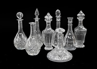 Lot 346 - A Pair of Waterford Crystal Regency-Style...
