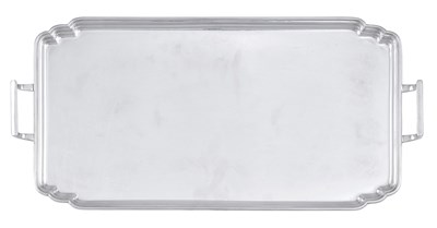 Lot 178 - A George V Silver Plate Tray