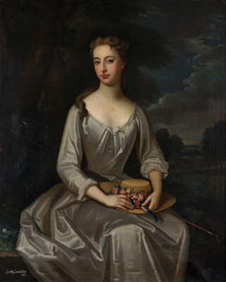 Lot Attributed to Michael Dahl (1659-1743) Swedish...