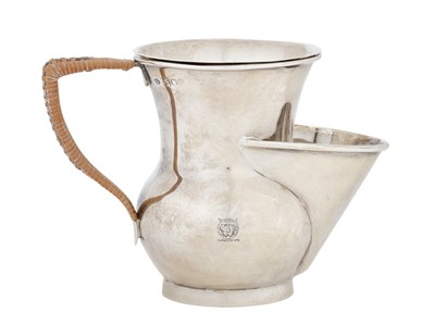 Lot 20 - An Edward VII Silver Shaving-Mug
