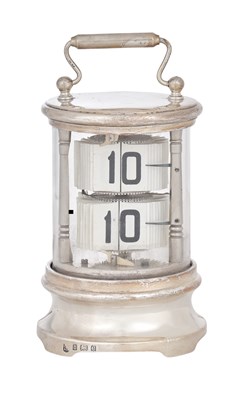 Lot 23 - An Edward VII Silver-Mounted Timepiece
