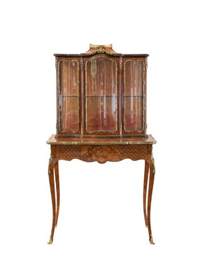 Lot A French Louis XV-Style Kingwood, Rosewood,...