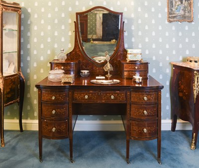 Lot 1302 - A Victorian Mahogany, Rosewood-Crossbanded and...