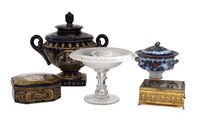 Lot 401 - A Gilt-Metal-Mounted Sèvres-Style Porcelain...