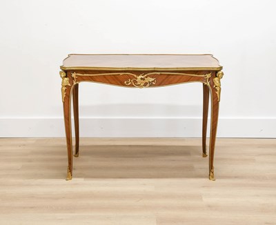 Lot 53 - A French Kingwood and Gilt-Metal-Mounted...