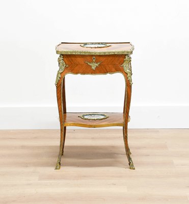 Lot 72 - A French Kingwood, Gilt-Metal-Mounted and...