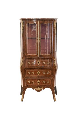 Lot 19 - A French Louis XV-Style Rosewood,...
