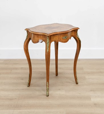 Lot 45 - A French Louis XV-Style Rosewood and Parquetry-...