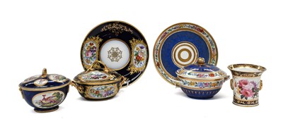 Lot 17 - A Coalport Porcelain Vase, circa 1820, of...