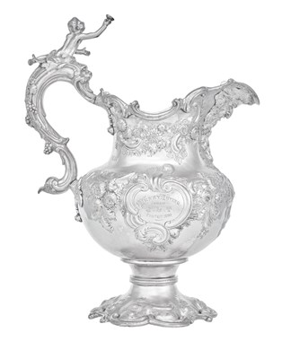 Lot A Victorian Silver Jug