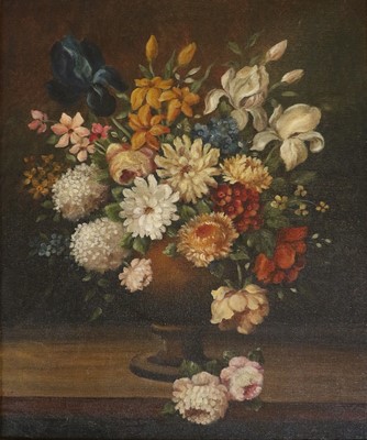 Lot 1042 - Dutch School (20th century) Still life of...