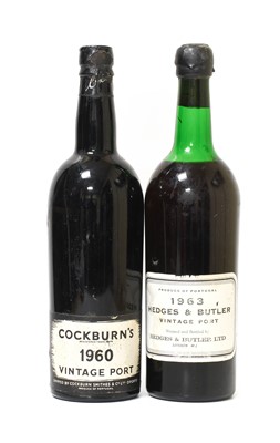 Lot 5080 - Hedges & Butler 1963 Vintage Port (one bottle),...