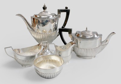 Lot 2 - An Assembled Five-Piece Victorian and Later...