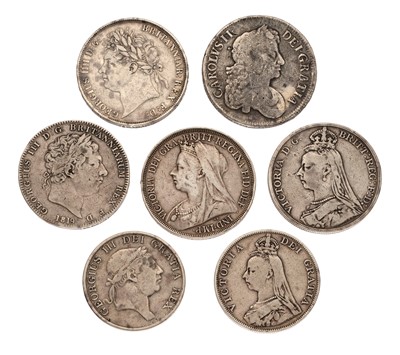 Lot 57 - Small Assortment of British Silver Coinage,...