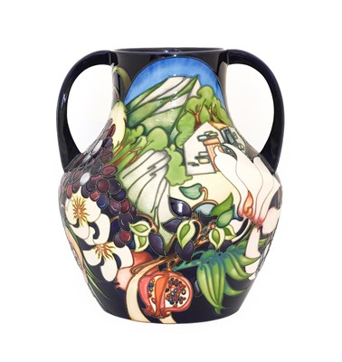 Lot 94 - A Modern Moorcroft Mas of Quissac Pattern 5/13...