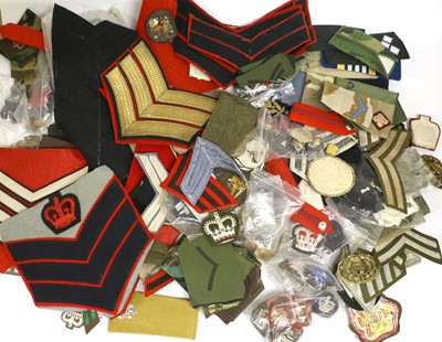 Lot 169 - A Large Quantity of British Army Rank Badges,...