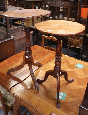 Lot 1168 - A Regency Mahogany Snaptop Tripod Table,...